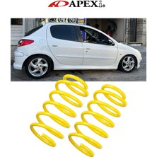 Özgürce Peugeot 206 Spor Yay Ön, 2 Adet, Yüksek Performans Için Uyumlu