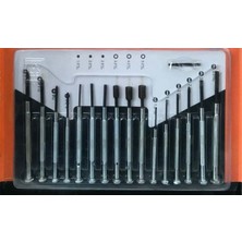 Esranın Dünyası 16 Parça Hassas Tornavida Seti Saatçi ve Telefoncu Tornavidası RSEKO34-ESRDNS