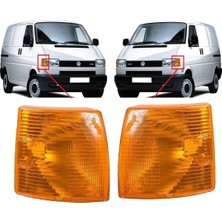 Özgürce Transporter T4 1992-2003 Sağ ve Sol Sinyal Lambası Takım Sarı