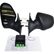 Özgürce Elektrikli Katlanır Yan Ayna Seti, Tofaş Şahin, Doğan, Kartal Uyumlu, M3 Serisi