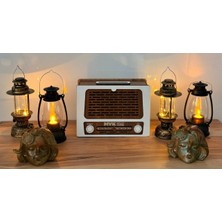 MYK Hediye ve Sanat Atölyesi Nostalji Radyo Kumbara Büyük Boy Xxl