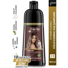 Jaja Vitamin Içerikli Saç Pigment Şampuanı Unisex 300 ml 7.1 Küllü Kumral