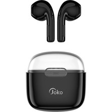 Storozde Konfulon GT12 Kablosuz Airpods Kulaklık - Siyah