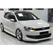 Özgürce Mat Siyah Yan Marşpiyel Seti, Uygun 2009-2017 Vw Polo Için