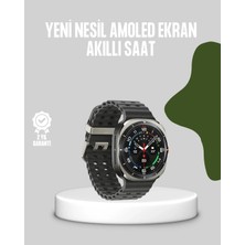 Starseven Akıllı Saat Kablosuz Şarj Arama Cevaplama ve Geniş Ekran Desteği