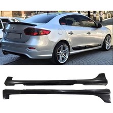 Özgürce Yan Marşpiyel Seti Siyah 2’li Renault Fluence 2009-2016