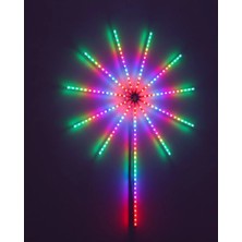 Starseven Modüler Rgb LED Duvar Işığı Havai Efektli Uzaktan Kumandalı
