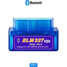 Özgürce Bluetooth Obd2 Araç Arıza Tespit Cihazı ELM327 V2.1 Android Uyumlu