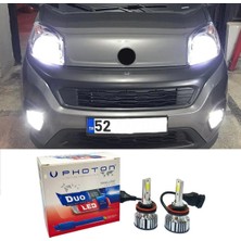 Özgürce Fiat Fiorino H4 Xenon Uzun ve Kısa Far Ampulü Beyaz Yeni Seri