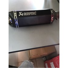 Özgürce Siyah Karbon Motosiklet Egzoz, Yüksek Performans ve Stil