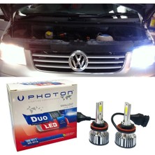 Özgürce Vw Transporter T5 LED Xenon Far Ampulleri H4 Duo Beyaz Uzun ve Kısa Seri