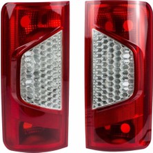 Özgürce Arka Stop Lambası Takımı, 2009-2013 Ford Connect, Sağ ve Sol, Duysuz Uyumlu
