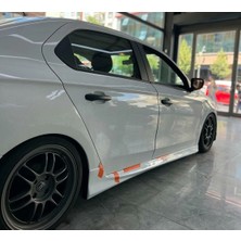 Özgürce Citroen C Elysee 2012-2022 Yan Marşpiyel Seti Mat Siyah Plastik 2 Adet