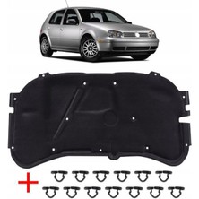 Özgürce Golf 4 Bora Kaput Izolasyon Keçesi, Klipsli, Dayanıklı ve Kolay Montaj