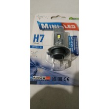 Özgürce H7 Mini Compact LED Oto Ampul Set, Parlak ve Dayanıklı, 2'li Paket