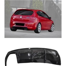 Özgürce Seat Leon Mk2 Style Difüzör Parlak Siyah Için Estetik ve Şık Tasarım