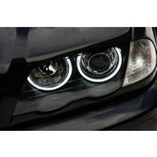 Özgürce Bmw E46 Angel Eyes Beyaz Far Halka Seti, Şık ve Parlak Görünüm