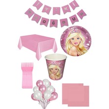 Barbie Doğum Günü Parti Seti Doğum Günü Parti Süsleri