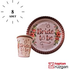 Bride To Be Tabak Bardak 8'li