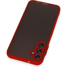 Indispensablely Newface Galaxy A25 5g Kılıf Montreal Silikon Kapak - Kırmızı