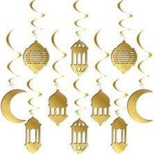 My Paper Craft 10’lu Ramazan Sarkıt 3D Tavan Süsü Gold