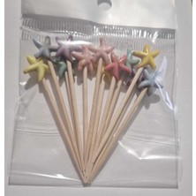 Genel Tedarik Pasta Kürdanı,pasta SÜSÜ,CUPCAKESÜSÜ,10LU