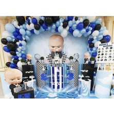 Store Modalist Patron Bebek Balon Konsepti -100 Adet +Balon Zinciri Hediye New Desinger 744636