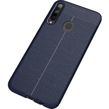 Indispensablely Newface P40 Lite E Kılıf Auto Focus Kapak - Lacivert