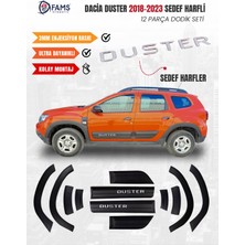 Özgürce 2018-2024 Dacia Duster Enjeksiyon Baskı Düz Dodik 12 Parça Seti