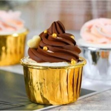 Cupcake Kabı Altın 24'lü