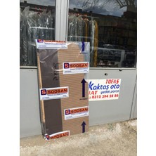 Özgürce Şık ve Dayanıklı 4 Kapı Için Kapı Döşemesi Doğan Kahve Rengi