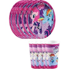 My Little Pony 8ADET Tabak-Bardak Parti Seti