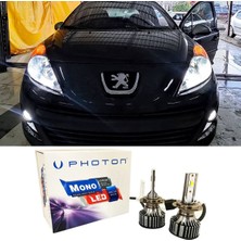 Özgürce Yüksek Parlaklık Peugeot 207 H7 Xenon Kısa Far Ampulü Beyaz Seri