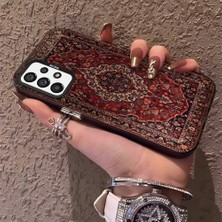 HONTINGA Samsung Galaxy A73 ile Uyumlu Kılıfı Silikon Kenar Sert Arka Anti Düşme Telefon Kılıfı Klasik Desenli K1-0700