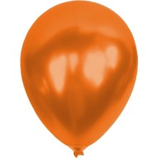 Metalik Turuncu Balon 10LU