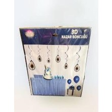 3D Nazar Boncuğu Tavan Süsü,sünnet Süsü