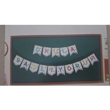 Karakterli Iyi Ki Doğdun Banner Arka Fon Duvar Yazısı,flama