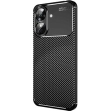 Indispensablely Newface Note 60 Kılıf Auto Focus Karbon Kapak - Siyah