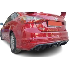 Özgürce Focus Sedan 2012-2018 Arka Tampon Eki, Dayanıklı ve Uyumlu Plastik Parç