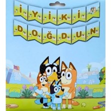 Parti Show Bluey Iyiki Doğdun Banner
