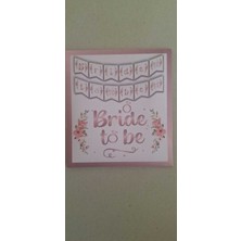 Bride To Be Yazı Flama, Bekarlığa Veda Partisi Banner Süs