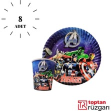 Avengers Tabak Bardak 8'li