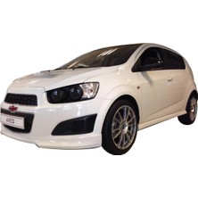 Özgürce 2012 Sonrası Chevrolet Aveo Hb/sedan Yan Marşpiyel Seti, Dayanıklı Plastik