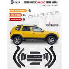 Özgürce Dacia Duster 2010-2017 Uyumlu 12 Parça Abs Dodik Seti, Dayanıklı ve Şık