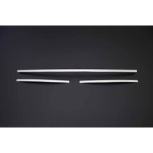 Özgürce Vw T6 Transporter 2015-2018 Krom Ön Tampon Alt Çıtası 3 Parça Set