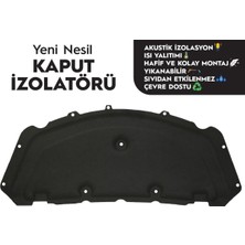 Özgürce Corsa D 2007-2014 Motor Kaput Izolatörü, Yüksek Kalite ve Performans