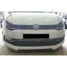 Özgürce Vw Polo Mk5 2014-2017 Ön Ek ve Karlık, Makyajlı Rieger Uyumlu, Abs Plastik