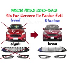 Özgürce 2015 ve Sonrası Için Titanium Ön Tampon Panjuru ve Sis Far Çerçevesi