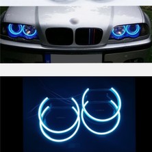 Özgürce Buz Mavi Angel Eyes Halka, Bmw E46 Uyumlu, Şık ve Parlak Aydınlatma