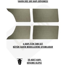 Özgürce Gri Kapı Döşemesi Tofaş M131 Şahin Için Kaliteli ve Şık Tasarım